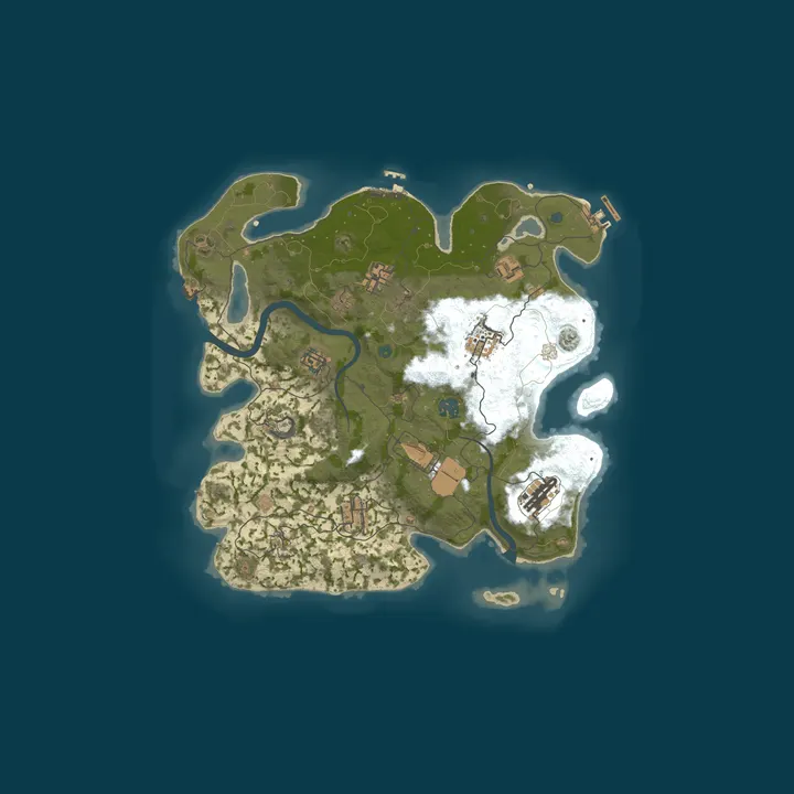 Map of iron bound 5x US Monthly