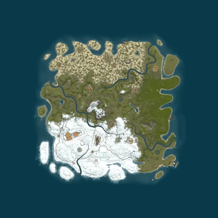 Map of Legionnaire Gaming Test Server