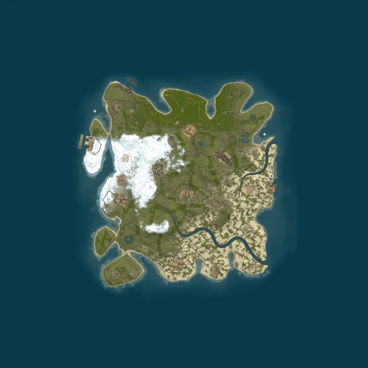 Map of The Nut Shack