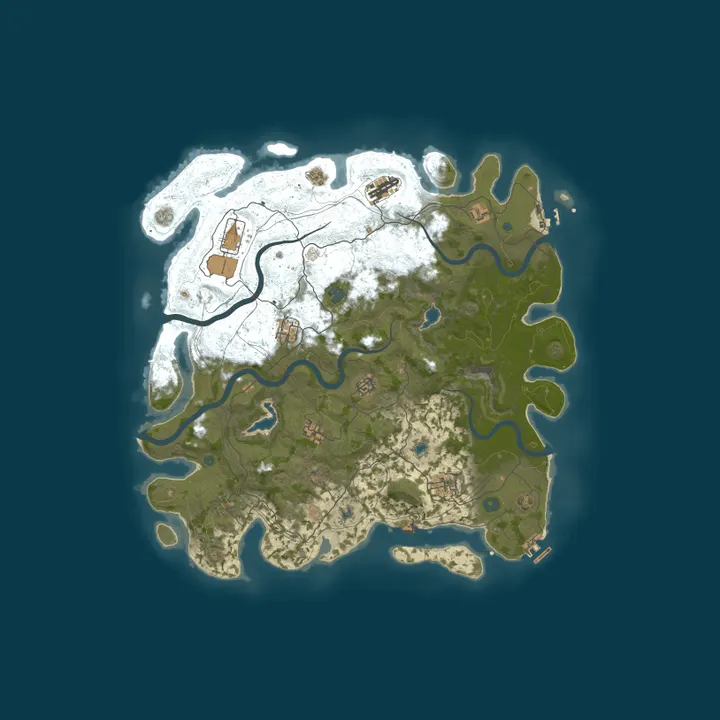Map of NEXORA EU | PvE | SKILLS | NO KILL | NO RAID | BP STAYS
