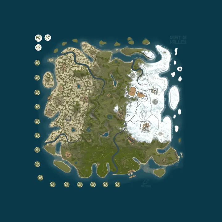 Map of [BR/LATAM] MASTERS | 10X PVE++ |ARMAS LENDÁRIAS|EPIC TOOLS|