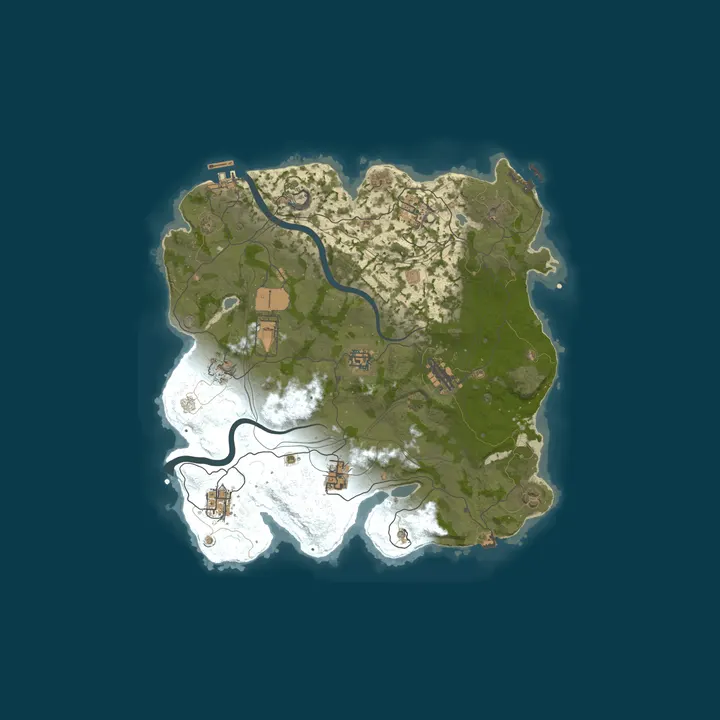 Map of [LATAM] VAINILLA Solo/Duo/Trio/Quad | 10/10 Full Wipe