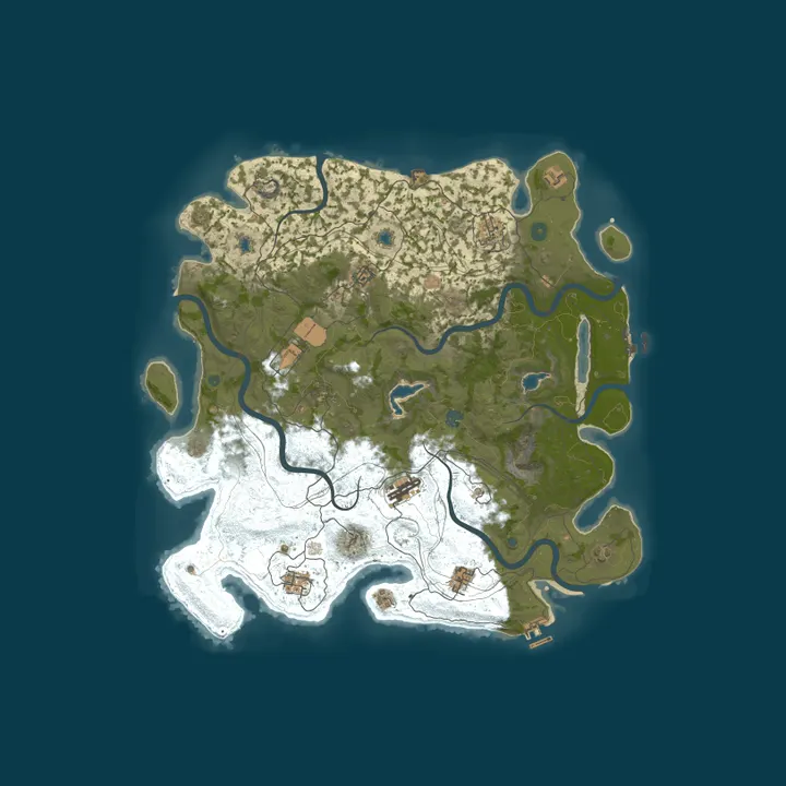 Map of まったりサーバー・初心者さんいらっしゃい