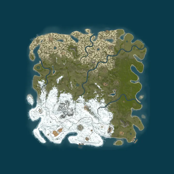 Map of Rust by g-portal.com
