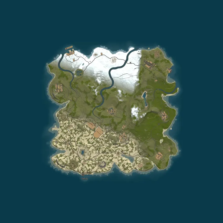 Map of BRUTAL RUST | MAIN