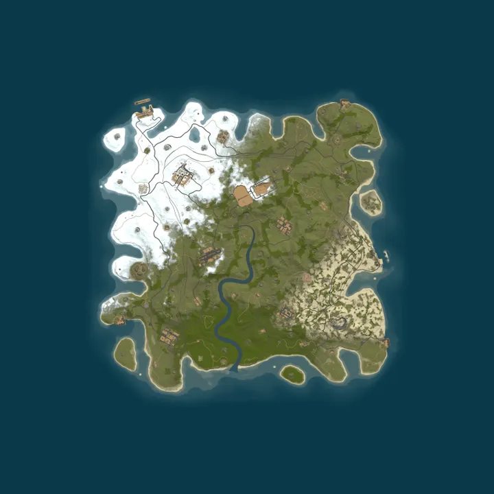 Map of Bestrust Solo/Duo 2x | JUST FULLWIPED 11.10 10/11