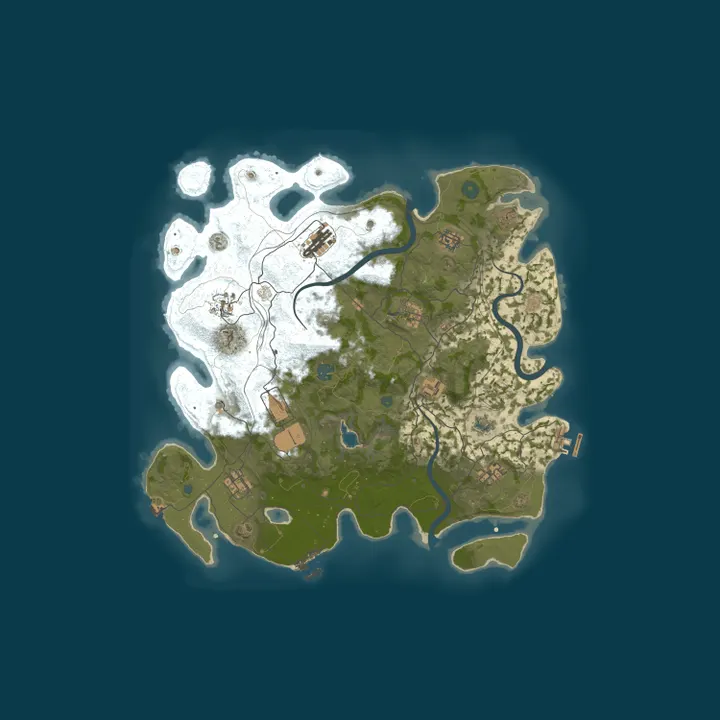 Map of Скуфный остров|Vanilla|Max 3|NO OFFLINE RAID