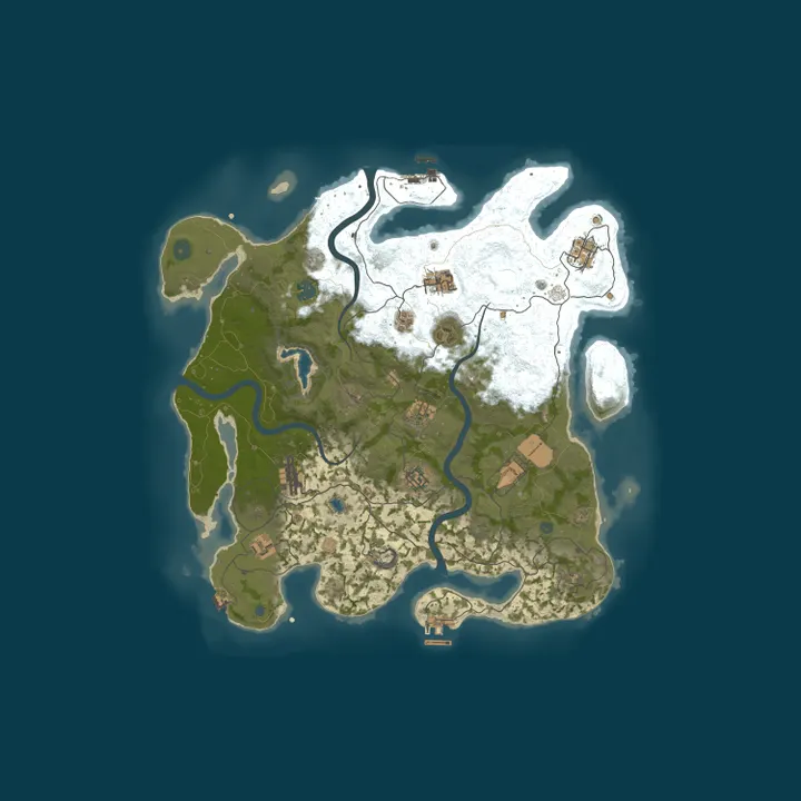 Map of ASTRAL RUST | MAIN X2  | NO LIMIT