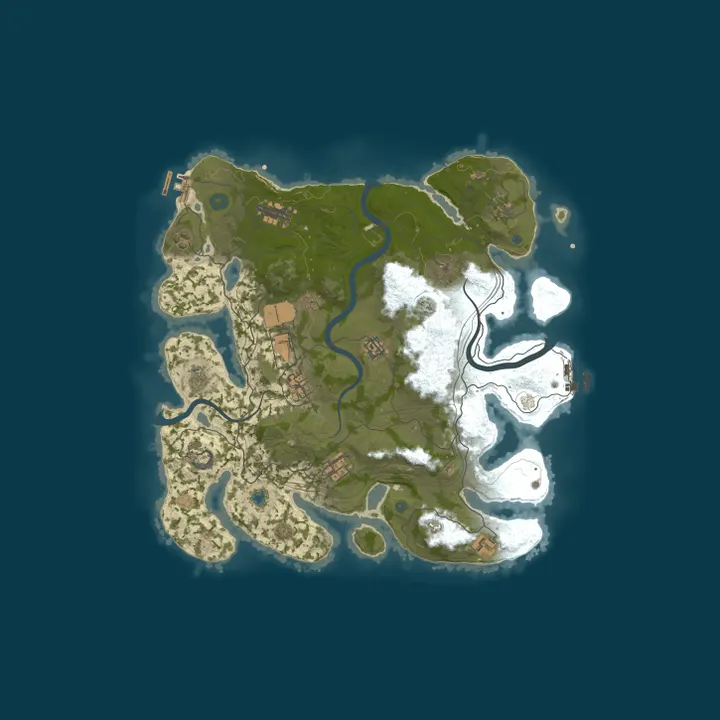 Map of Blood Rust - Red [duo, x2]