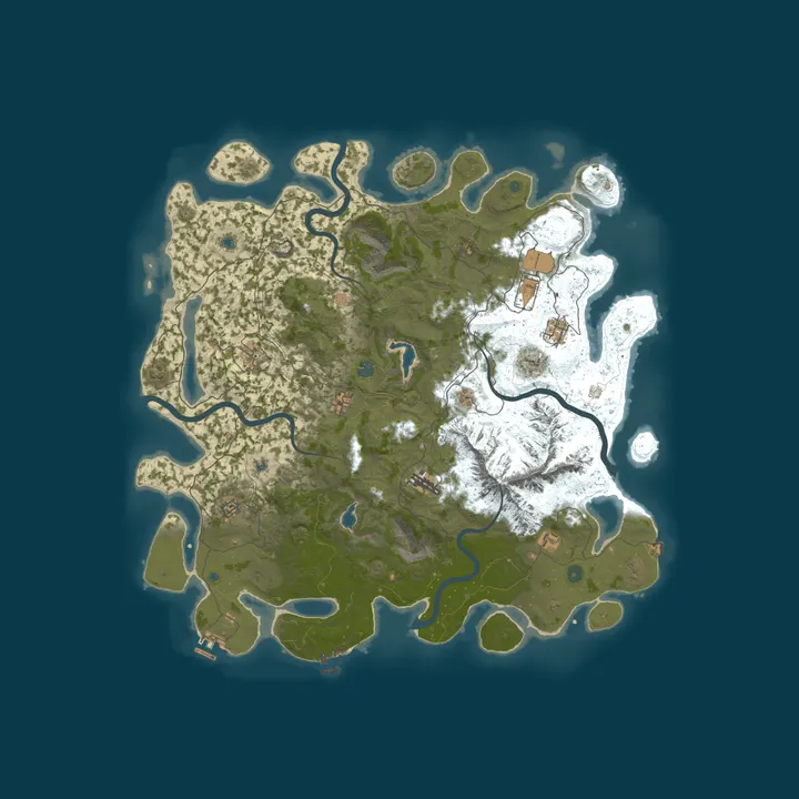 Map of rusty crab 2x