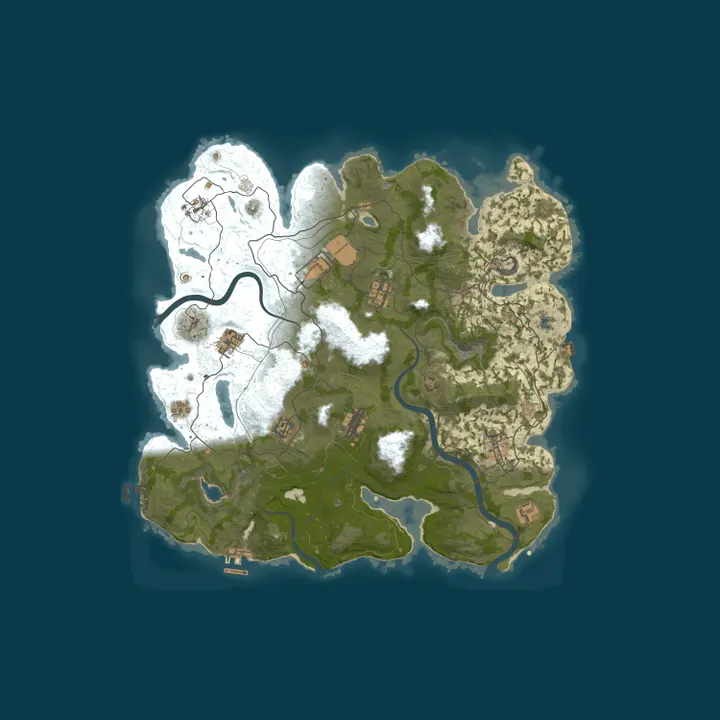 Map of Rusticated.com - EU | 2x Vanilla | Thursday | Shared Bps | 10/1