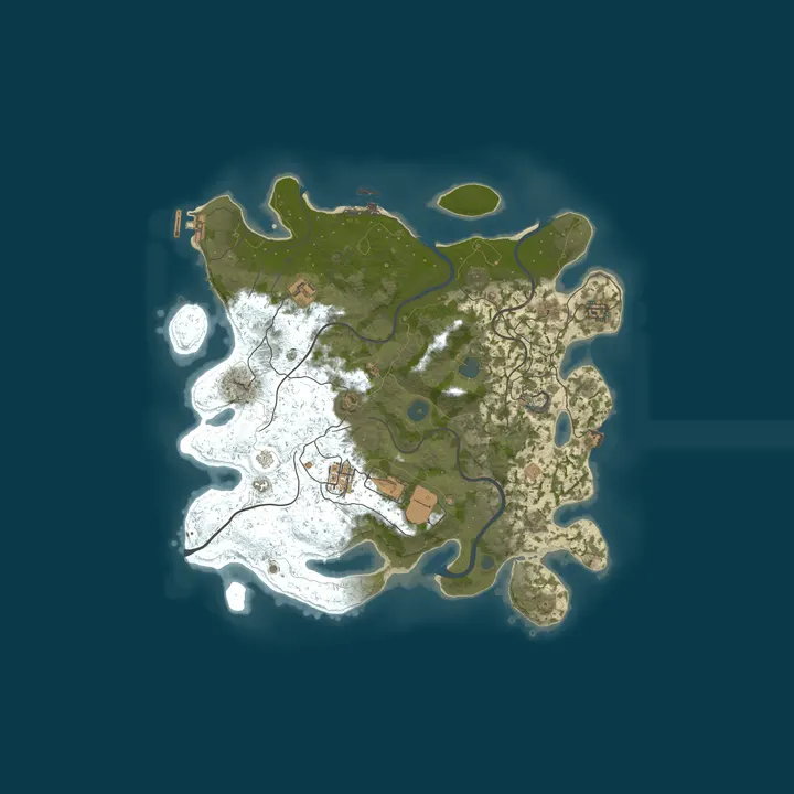Map of My Untitled Rust Server