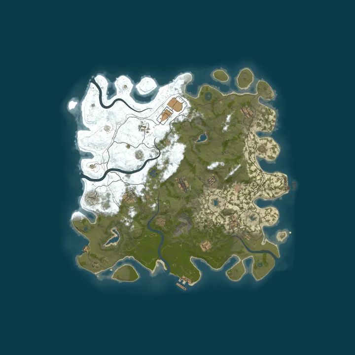 Map of **UK/EU** TGP X10 |KITS|TP|MYMINI|SHOP|RAIDABLE BASES++ 5 LEVEL