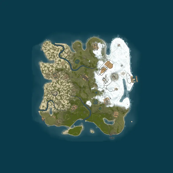 Map of Luquini