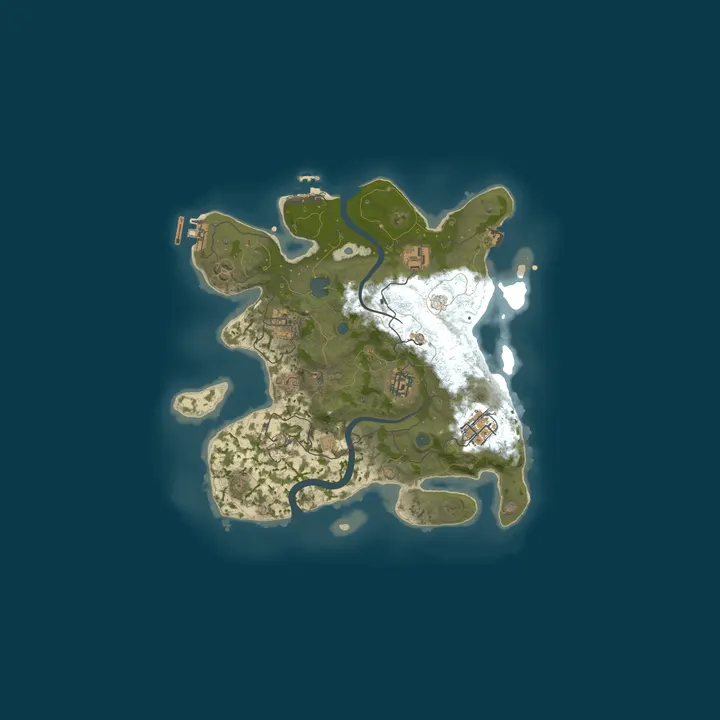 Map of ZenchPlay Servers