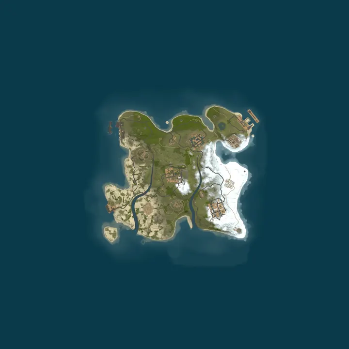 Map of VYKIX Premium Server