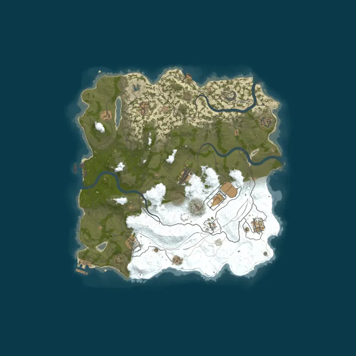 Map of SURVIVORS.GG #4 [ 2x Solo/Duo/Trio/Quad/Max5 ] WIPED 11.10