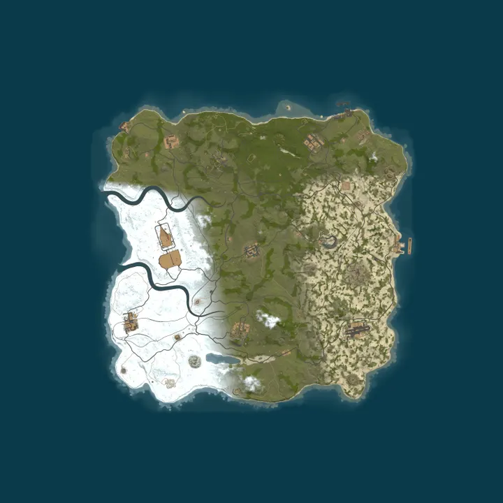 Map of WARBANDITS.GG EU 2X |Solo/Duo/Trio/Quad|X2 JUST WIPED