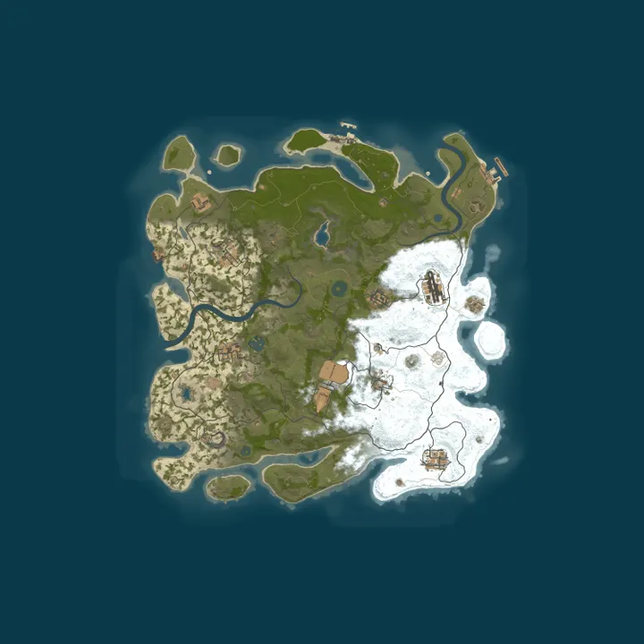 Map of ARCTEN | 2X VANILLA | WEEKLY
