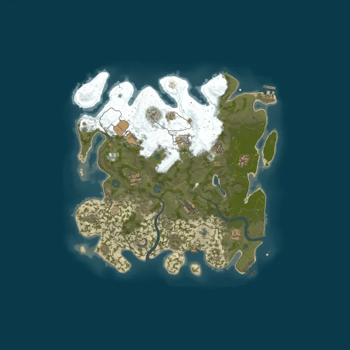 Map of BLODLINE X5 NO LIMIT| KITS | WIPED 21.10 17:00 MSK | LOOT+ | FP