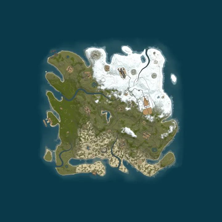 Map of #1 Robo Rust | X2 | NOLIMIT