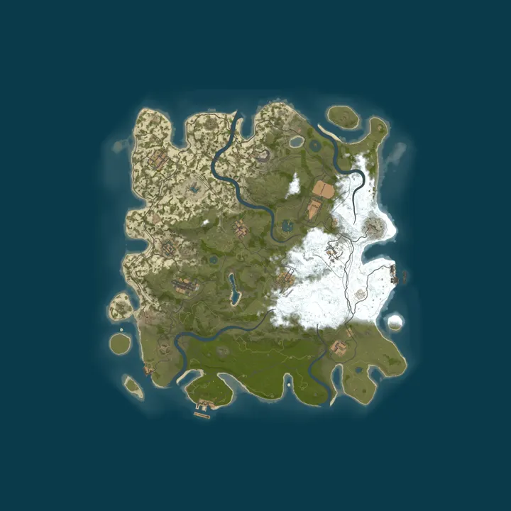 Map of 777 RUST /ДЛЯ НОВИЧКОВ /EU MAIN 08.10