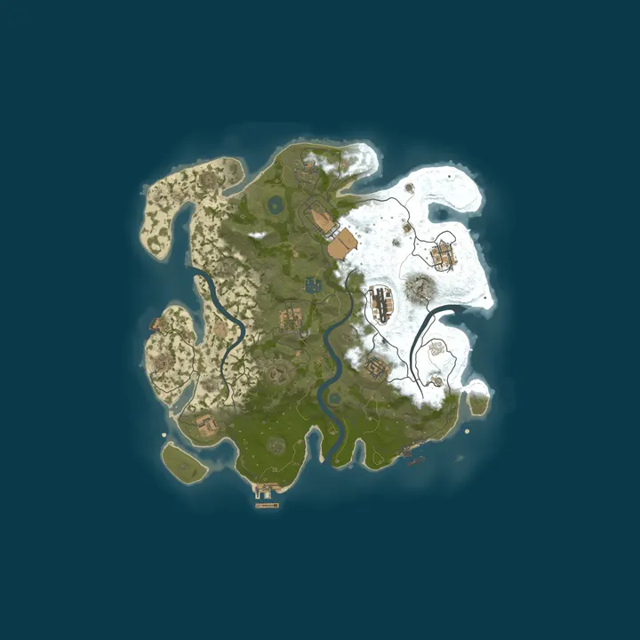 Map of QS『芬达』100000倍/10.24/枪战/蓝图全解/萌新/建造