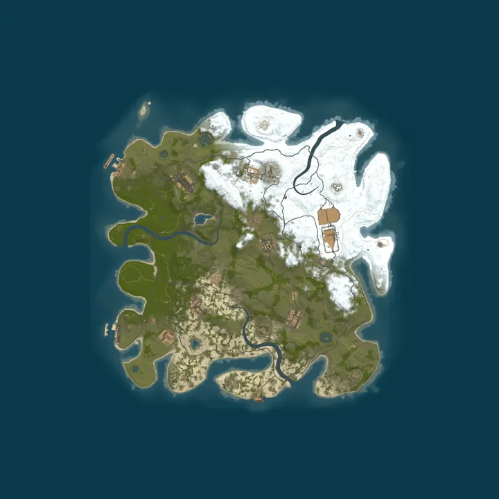 Map of 【虾仁】9.6三人萌新服｜仿官｜养老