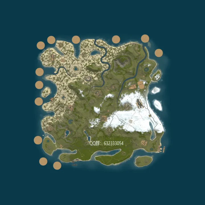 Map of 【前女友】PVE/10倍废/死亡不掉/养老/礼包/玩法