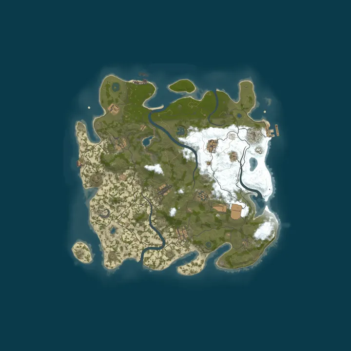 Map of Queen Lily