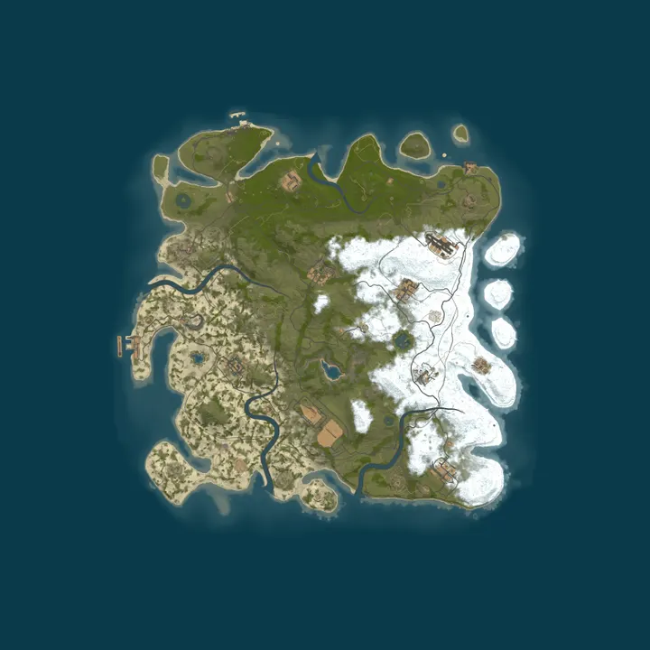 Map of K Z SERVER