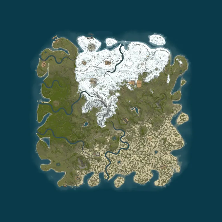 Map of [AU] No Wipe Default Vanilla Server 2