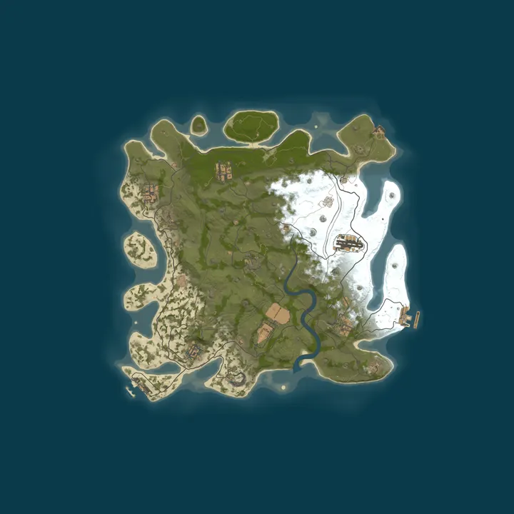Map of Bestrust Solo/Duo/Trio 2x #3 | JUST FULLWIPED 12.10 10/12
