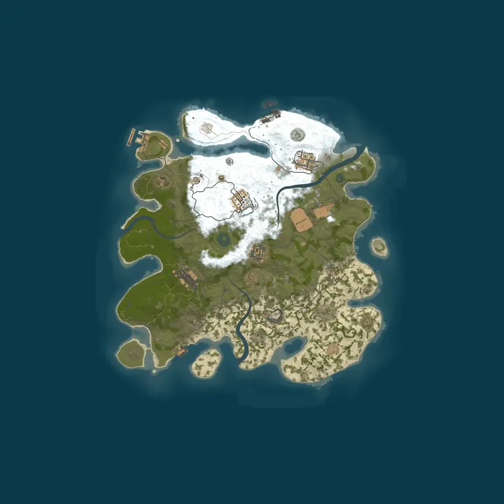 Map of Bustabar BiWeekly 2x - Offline Protection - No Tech Tree