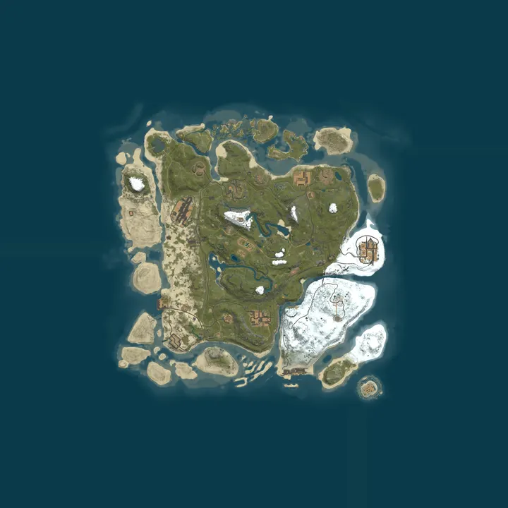 Map of NOMADIC SLOTHS|Rust Sanctuary|UNDERDEVELOPMENT