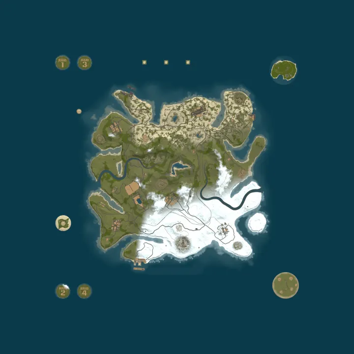 Map of RUSTALIA [LATAM] PVE | Wiped: 12d 3h