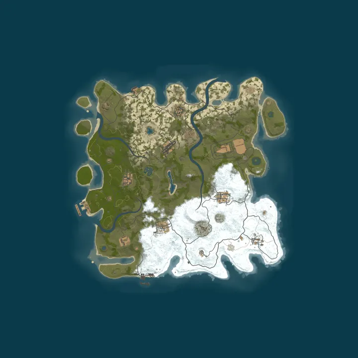 Map of Grand theft Auto 6.2