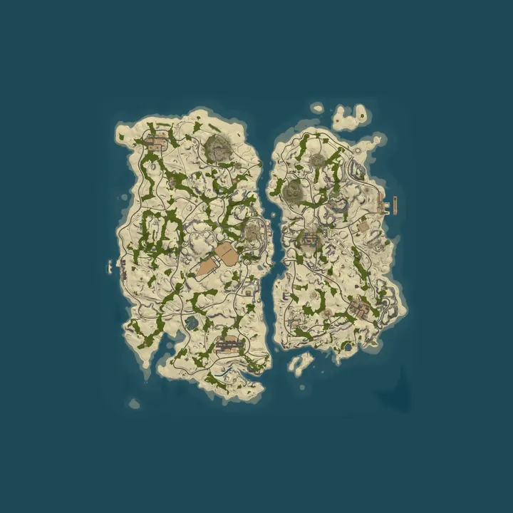 Map of EU Desert Life PVE |Custom mods & atmosphere|