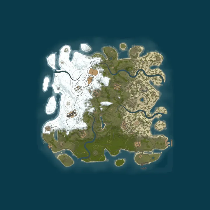 Map of GB Rust | 3x | Solo/Duo | JUST WIPED - 11 OCT