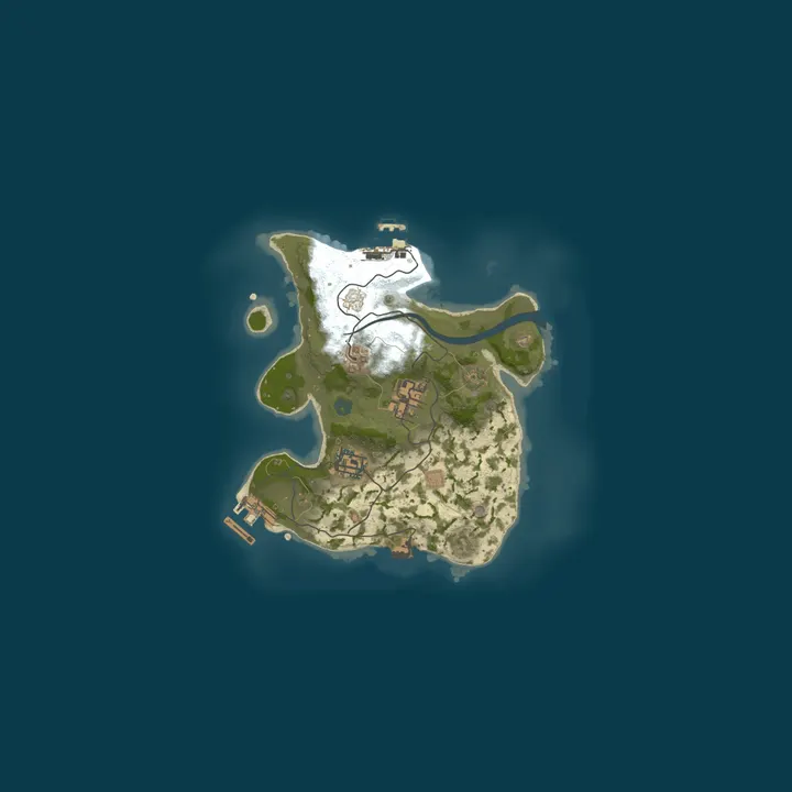 Map of Fallout DND Solo7