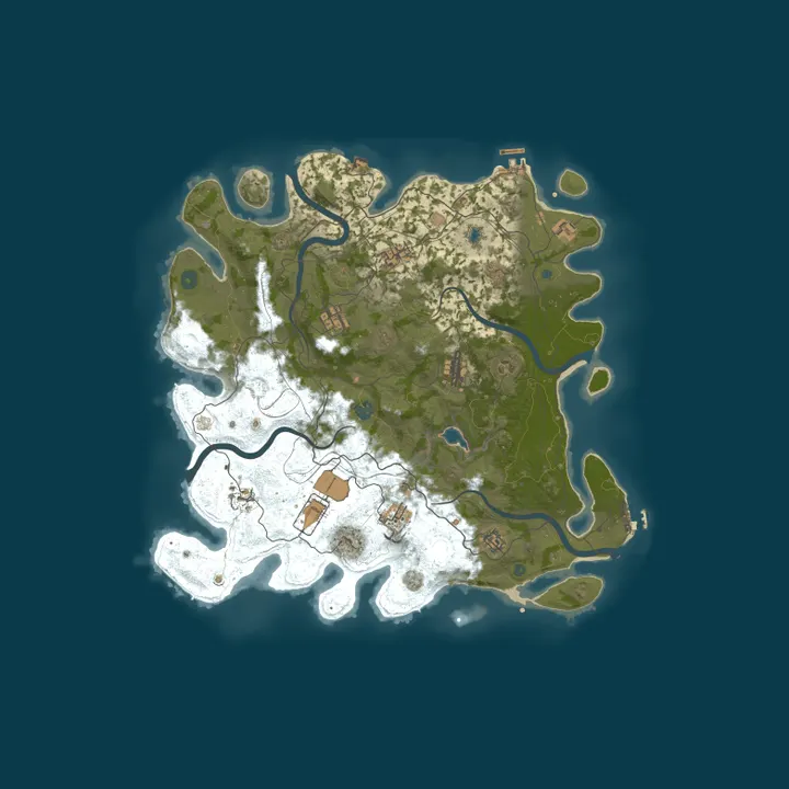 Map of JANDTRR'S  Server