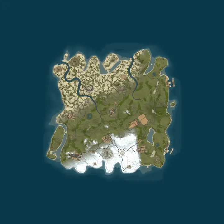 Map of ⦿ ICEFUSE 5X Alpha (Solo/Duo/Trio|Shop|Kits|X5 WIPED)