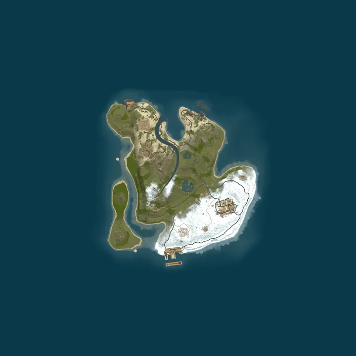Map of UK Rusty Badge - SuperSmall/Weekly