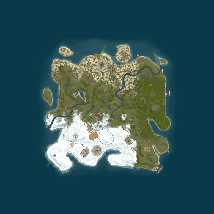 Map of RusticainJP