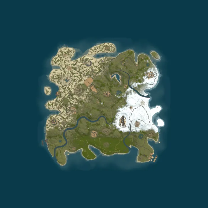 Map of DZ Server JP PVE