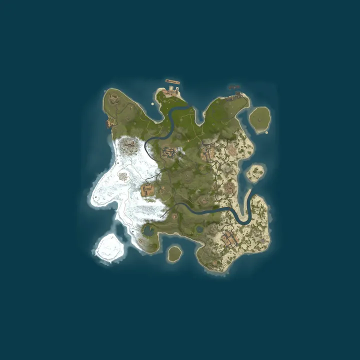 Map of Server privado los pibes
