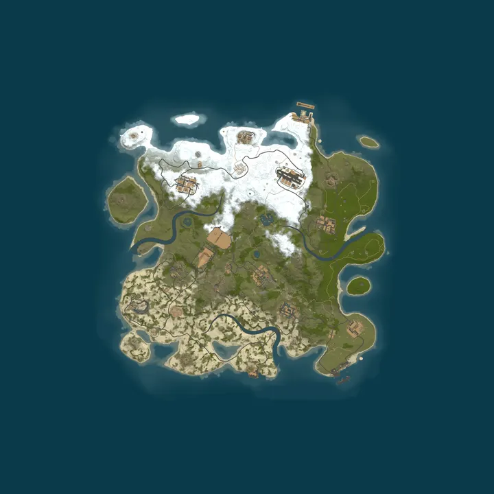 Map of №001 CROMULENT RUST X100 ULTRA МОДЫ