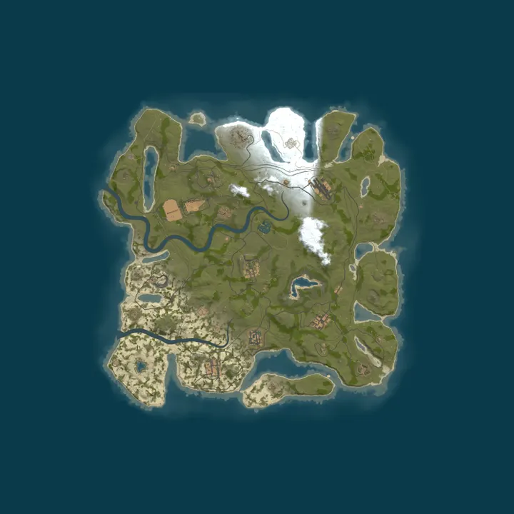 Map of RETRO RUST #3 Х5|MAX 5|LOOT+|CRAFT WIPE 8.10