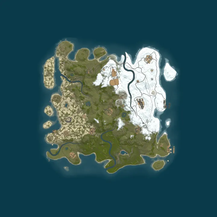 Map of 666 RUST /ДЛЯ НОВИЧКОВ /МОСКОВСКИЙ 12.10