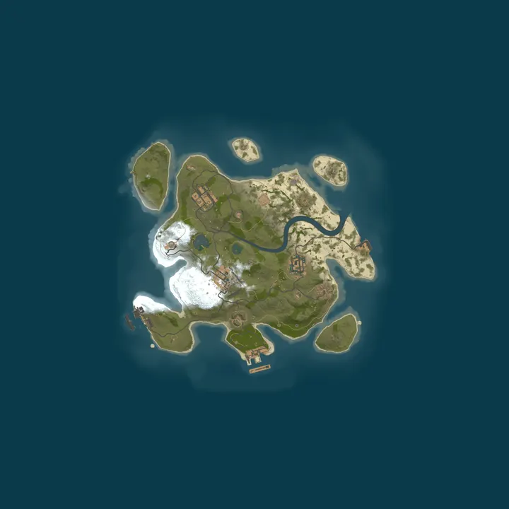 Map of Rust Crow x2 [SOLO/DUO/TRIO]
